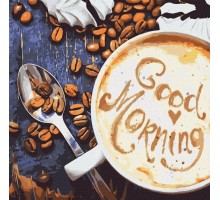 ККартина за номерами Good Morning 