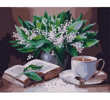 Картина по номерам "Чарівні конвалії" КНО3176