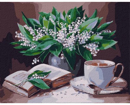 Картина по номерам "Чарівні конвалії" КНО3176