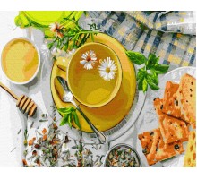 Картина по номерам "Медовий сніданок" GX35658