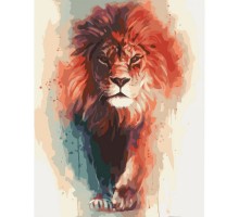 Картина по номерам "Шляхетний король " КНО4017