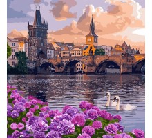 Картина по номерам "Чаруюче місто" КНО3580