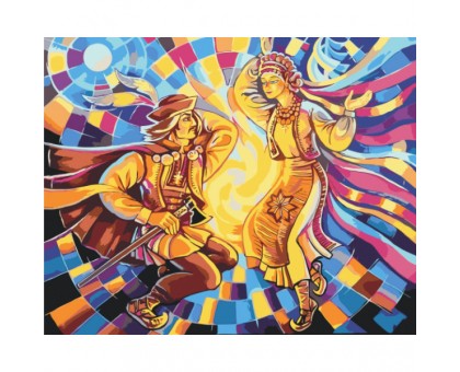 Картина за номерами: Коломийка ©Олег Лобурак 40*50