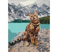 Картина за номерами: Улюбленець в горах 40*50