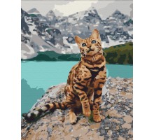 Картина за номерами: Улюбленець в горах 40*50