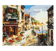 Картина за номерами: Казкова вулиця 40*50