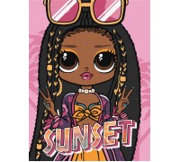 Набір для розпису по номерах для дітей L.O.L. Surprise! O.M.G. Sunset 30х40 см